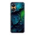 Дизайнерский силиконовый чехол для OPPO Reno8 T Листья
