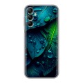 Дизайнерский силиконовый чехол для Samsung Galaxy A14 Листья