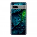 Дизайнерский силиконовый чехол для Google Pixel 7A Листья