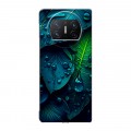 Дизайнерский пластиковый чехол для Huawei Mate X3 Листья