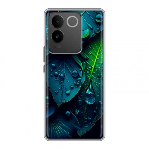 Дизайнерский силиконовый чехол для Vivo S17e Листья