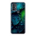Дизайнерский силиконовый чехол для TCL 30E Листья