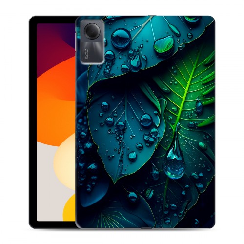 Дизайнерский силиконовый чехол для Xiaomi RedMi Pad SE Листья