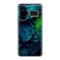 Дизайнерский силиконовый чехол для Realme GT5 Листья