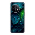 Дизайнерский силиконовый чехол для OnePlus 11 Листья