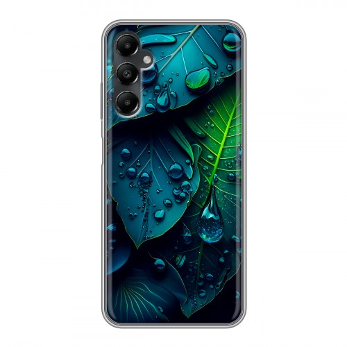 Дизайнерский силиконовый чехол для Samsung Galaxy A05s Листья