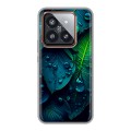 Дизайнерский силиконовый чехол для Xiaomi 14 Pro Листья