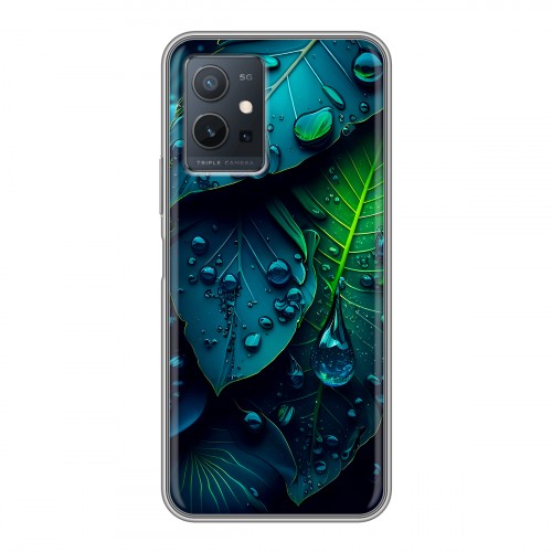 Дизайнерский силиконовый чехол для Vivo Y55 5G Листья