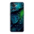 Дизайнерский силиконовый чехол для OnePlus Ace Листья