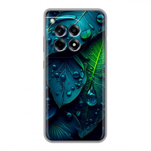 Дизайнерский силиконовый чехол для OnePlus Ace 3 Листья