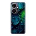 Дизайнерский силиконовый чехол для Itel P55 Plus Листья