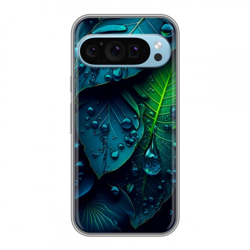 Дизайнерский силиконовый чехол для Google Pixel 9 Листья