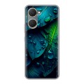 Дизайнерский силиконовый чехол для Vivo Y03 Листья