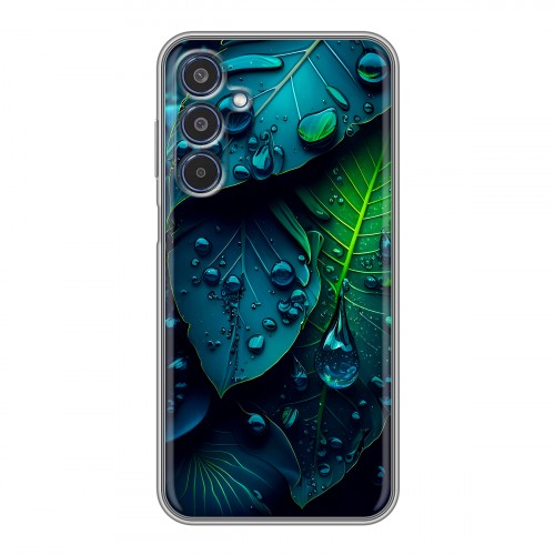 Дизайнерский силиконовый чехол для Samsung Galaxy M35 Листья