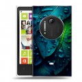 Дизайнерский силиконовый чехол для Nokia Lumia 1020 Листья