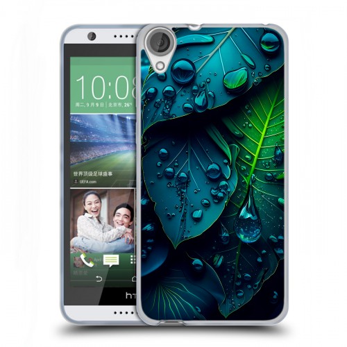 Дизайнерский силиконовый чехол для HTC Desire 820 Листья