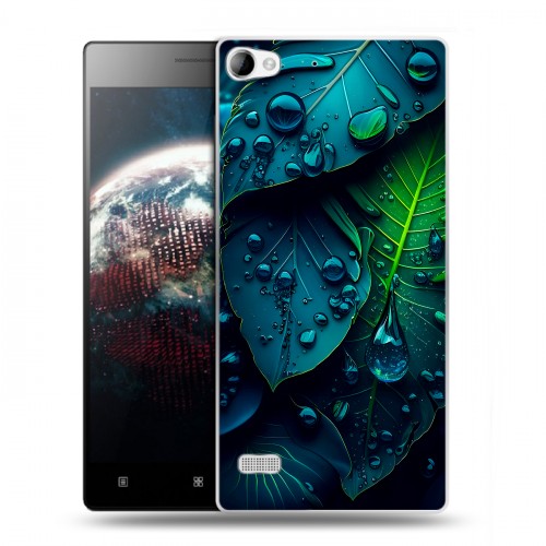Дизайнерский пластиковый чехол для Lenovo Vibe X2 Листья