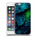 Дизайнерский силиконовый чехол для Iphone 6 Plus/6s Plus Листья
