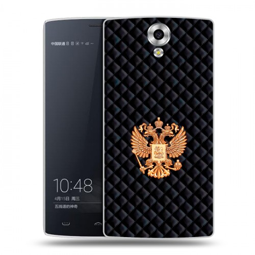 Дизайнерский силиконовый чехол для Homtom HT7 Герб России принт