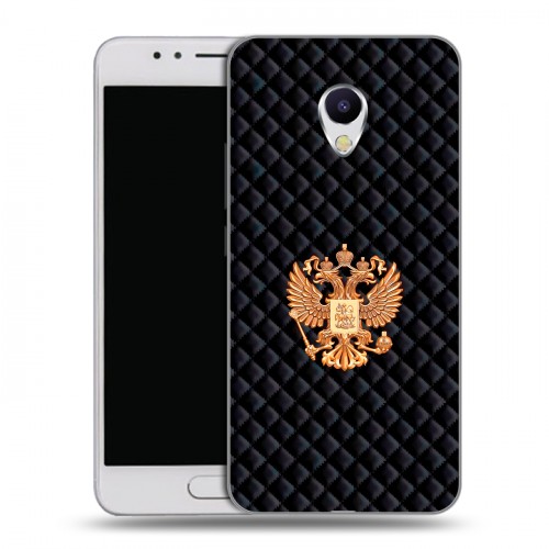Дизайнерский пластиковый чехол для Meizu M5s Герб России принт
