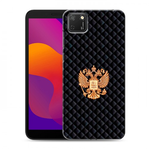 Дизайнерский силиконовый чехол для Huawei Honor 9S Герб России принт