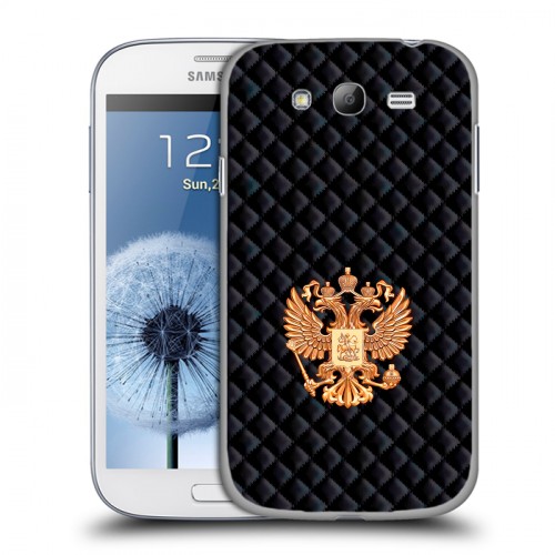 Дизайнерский пластиковый чехол для Samsung Galaxy Grand Герб России принт