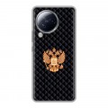 Дизайнерский силиконовый чехол для Xiaomi Civi 3 Герб России принт