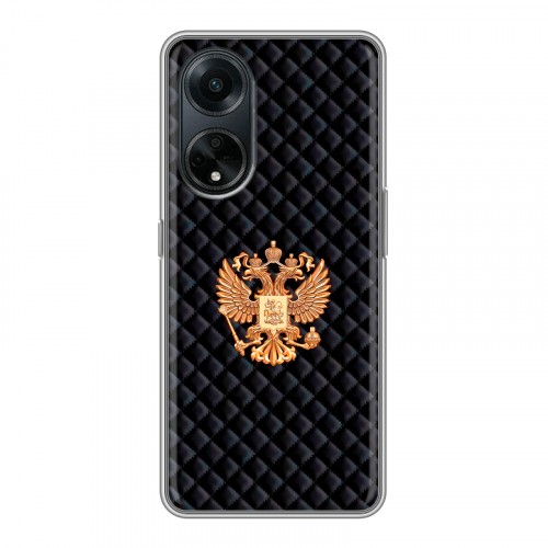 Дизайнерский силиконовый чехол для OPPO A98 Герб России принт