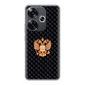 Дизайнерский силиконовый чехол для Xiaomi Redmi Turbo 3 Герб России принт