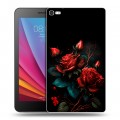 Дизайнерский силиконовый чехол для Huawei MediaPad T2 7.0 Pro Розы красные