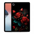 Дизайнерский силиконовый чехол для OPPO Pad Air Розы красные