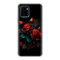 Дизайнерский силиконовый чехол для Vivo Y15s Розы красные