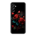 Дизайнерский силиконовый чехол для Samsung Galaxy A15 Розы красные