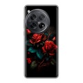 Дизайнерский силиконовый чехол для OnePlus 12 Розы красные