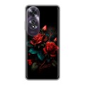 Дизайнерский силиконовый чехол для OPPO A60 Розы красные