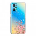 Полупрозрачный дизайнерский силиконовый чехол для Realme GT Neo 2 Ветка сакуры