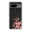 Полупрозрачный дизайнерский пластиковый чехол для Google Pixel 8 Ветка сакуры