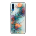 Дизайнерский силиконовый чехол для Samsung Galaxy A50 Акварельные цветы