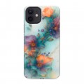 Дизайнерский силиконовый чехол для Iphone 12 Акварельные цветы