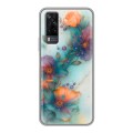 Дизайнерский силиконовый чехол для Vivo Y31 Акварельные цветы