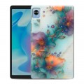 Дизайнерский силиконовый чехол для Realme Pad Mini Акварельные цветы