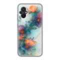 Дизайнерский силиконовый чехол для Xiaomi Poco M5 Акварельные цветы