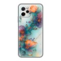 Дизайнерский пластиковый чехол для Huawei Nova Y61 Акварельные цветы