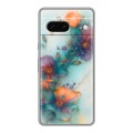 Дизайнерский силиконовый чехол для Google Pixel 7 Акварельные цветы