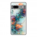 Дизайнерский силиконовый чехол для Google Pixel 7A Акварельные цветы