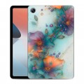 Дизайнерский силиконовый чехол для OPPO Pad Air Акварельные цветы