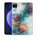 Дизайнерский силиконовый чехол для Xiaomi Pad 6 Акварельные цветы