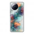 Дизайнерский силиконовый чехол для Xiaomi Civi 3 Акварельные цветы