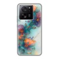 Дизайнерский силиконовый чехол для Xiaomi 13T Акварельные цветы