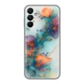 Дизайнерский силиконовый чехол для Samsung Galaxy A15 Акварельные цветы